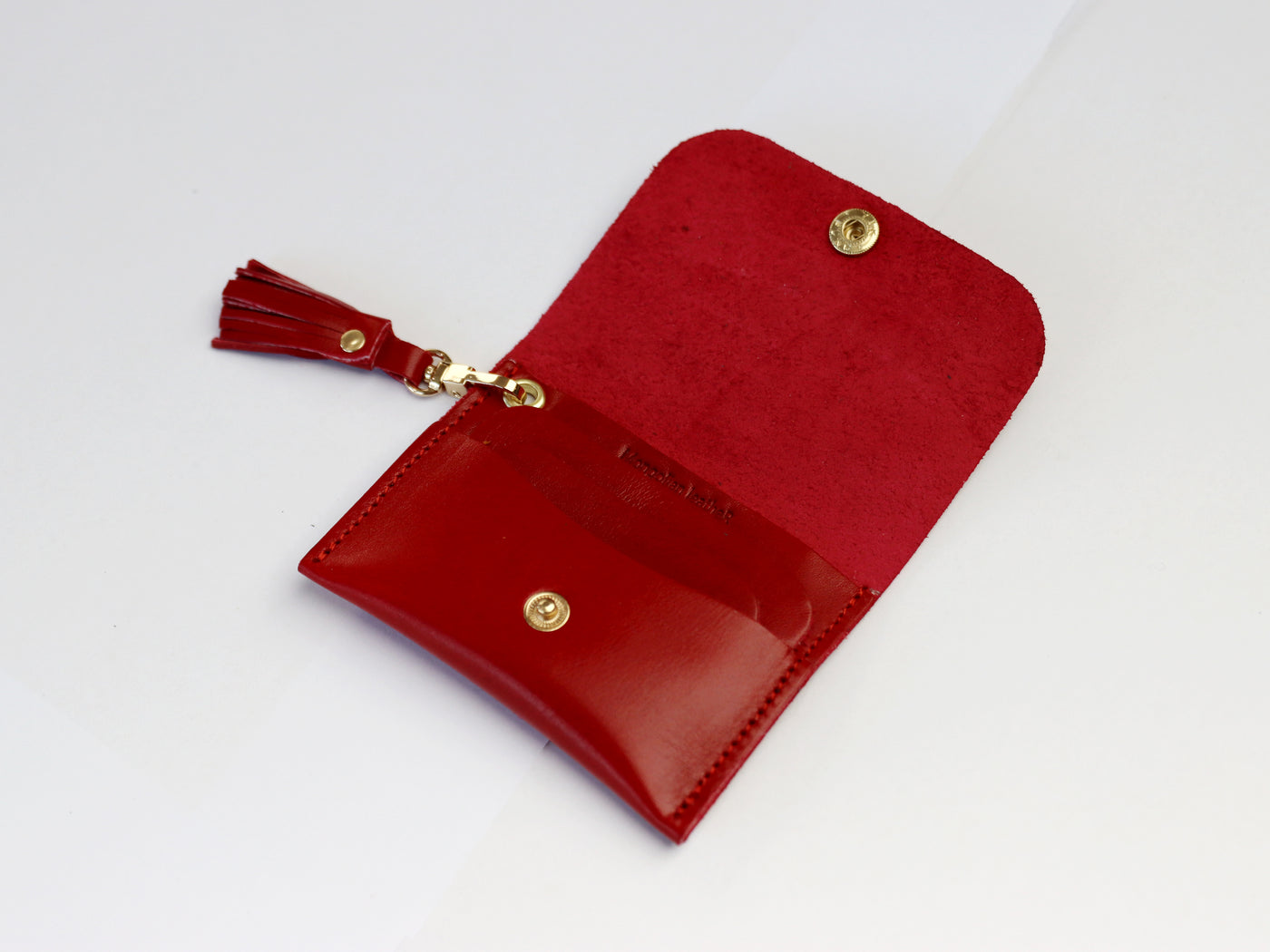 Leather cardholder