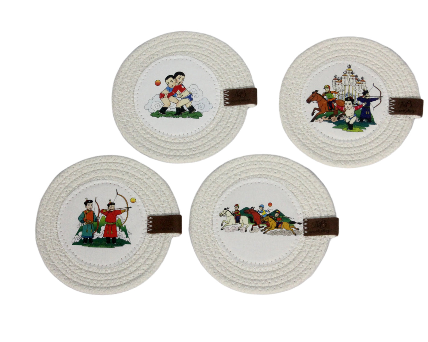 Naadam Cup Coasters