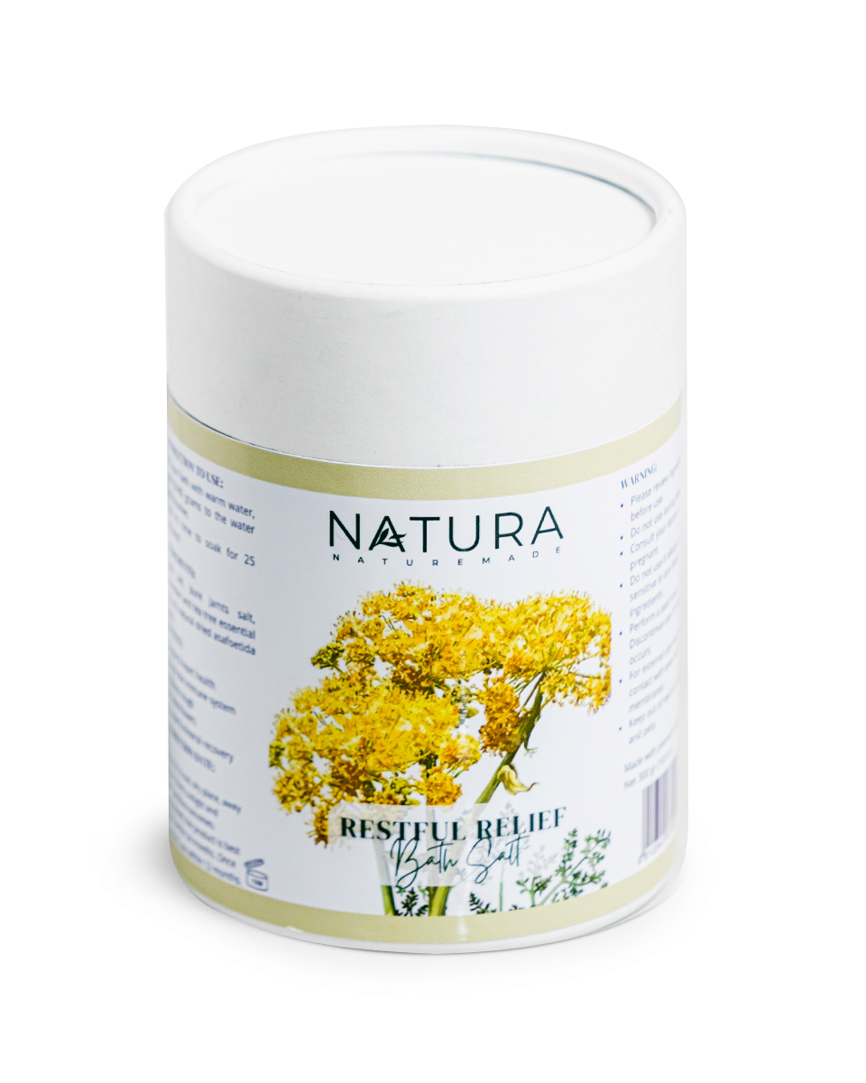 Natura restful relief bath salt