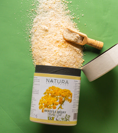 Natura restful relief bath salt