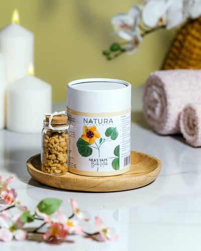 Natura silky skin bath salt