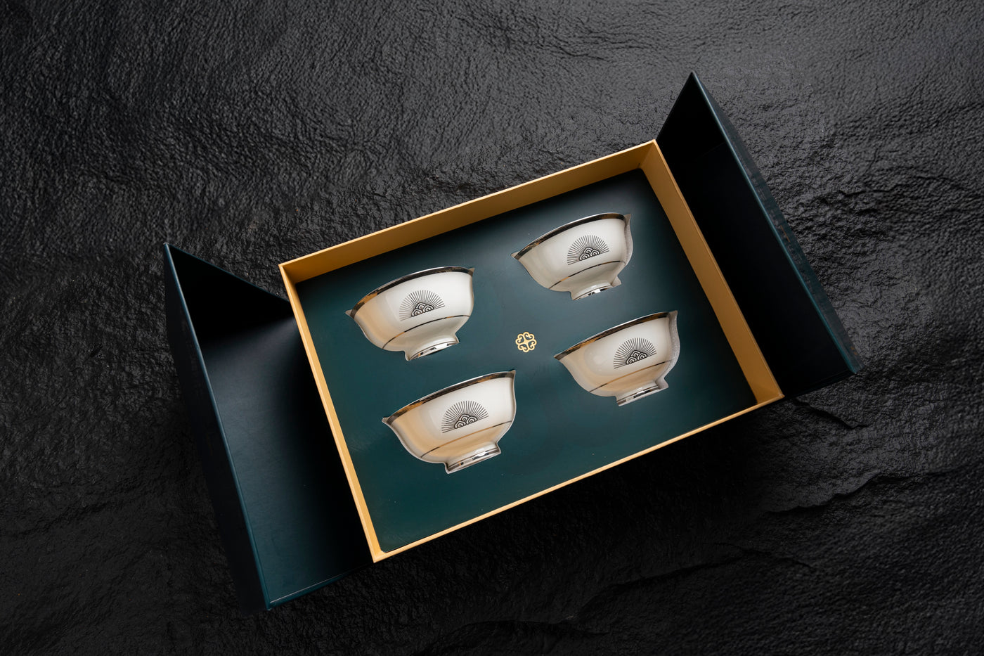 "SAV SHIM" Luxury Tea Cup Set of 4