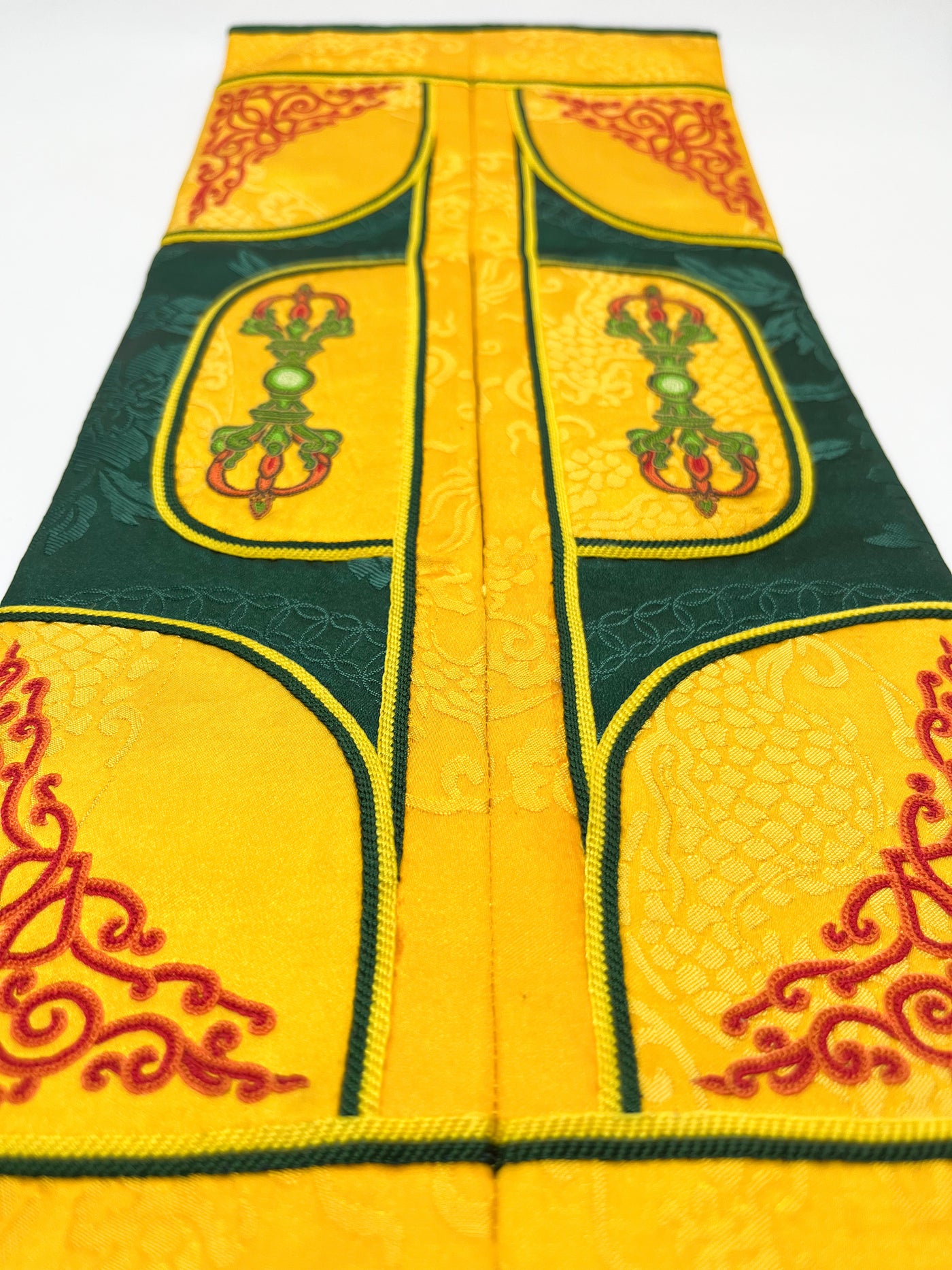 Mongolian Traditional Snuff Bottle Bag, Natsagdorj