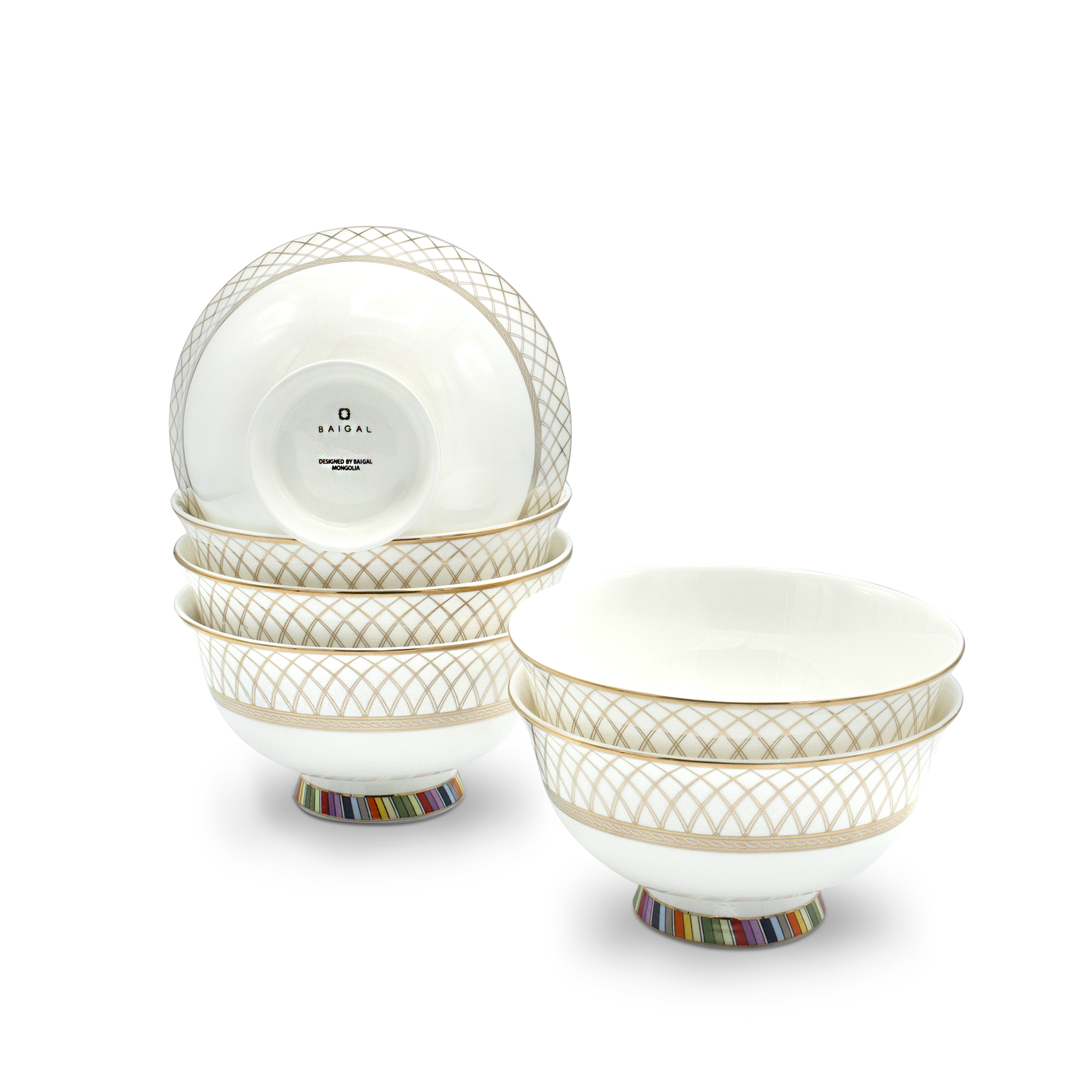 TOONOT GER Tea Bowl, Set of 6