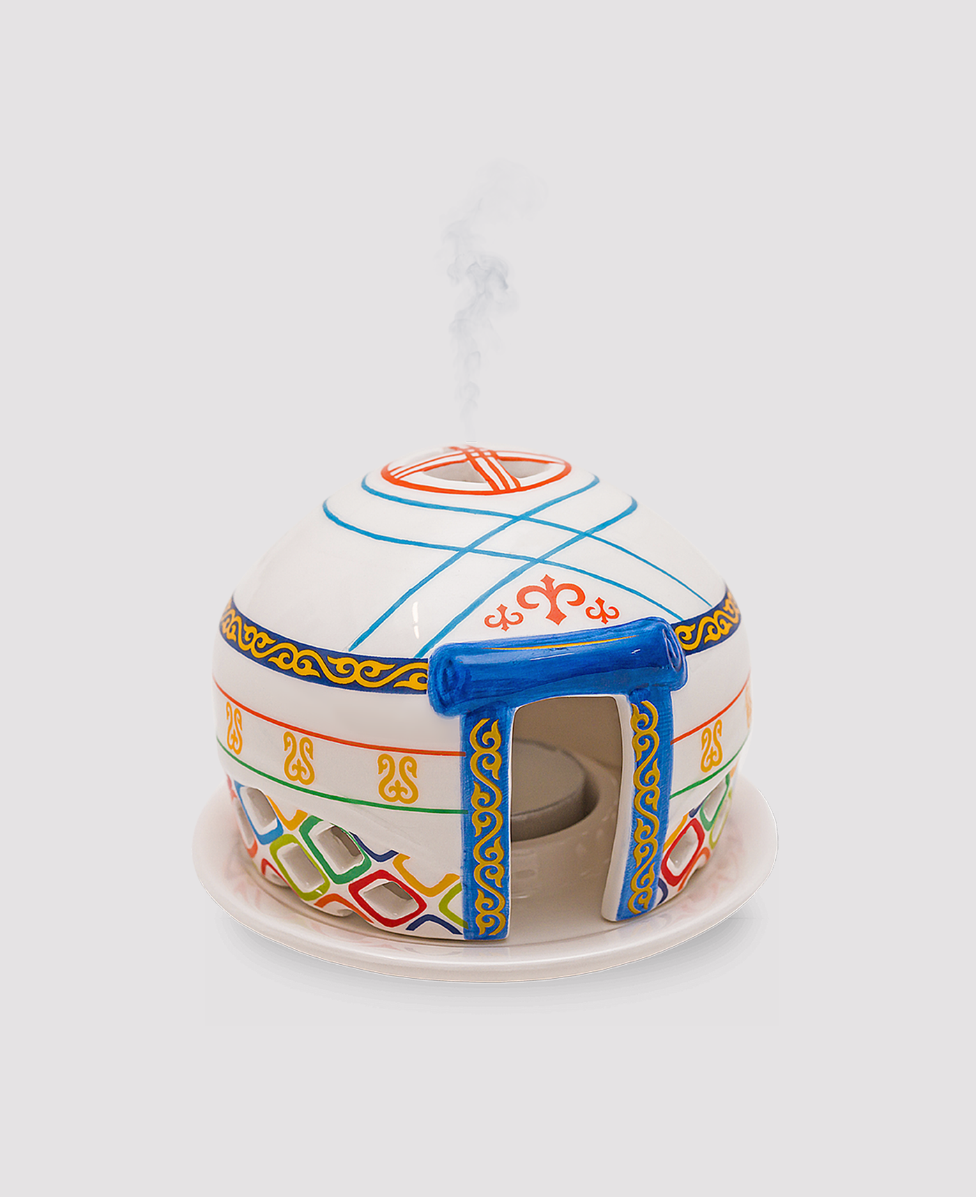 Ceramic Yurt Candleholder