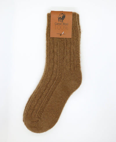 Camel Wool Socks